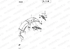 84 - REAR FENDER