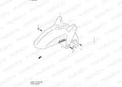 85 - FRONT FENDER (DL650AL1 E33)