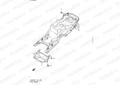 85 - REAR FENDER (GSX650FUL1 E21)
