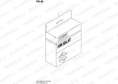 86 - FORK SEAL KIT