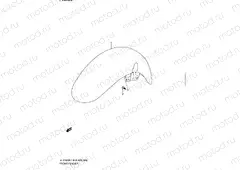 86 - FRONT FENDER (VLR1800L1 E28)