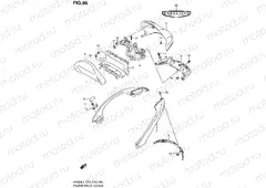 86 - PILLION RIDER HANDLE (AN650ZL4 E28)
