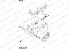 86 - REAR SWINGINGARM
