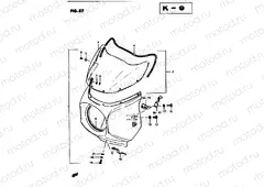 87 - COWLING (GS450SZ E06, E24, E34, E39)