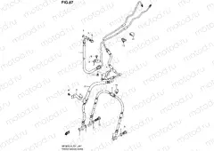 87 - FRONT BRAKE HOSE (SFV650AL4 E21)