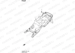 87 - REAR FENDER (GSX650FAL2 E21)