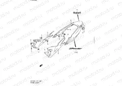 88 - FRAME COVER (GSF650UL1 E21)