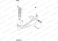 88 - REAR SWINGINGARM