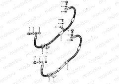89 - REAR BRAKE HOSE