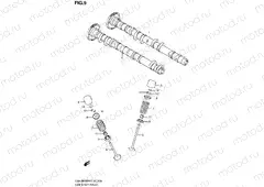 9 - CAM SHAFT - VALVE
