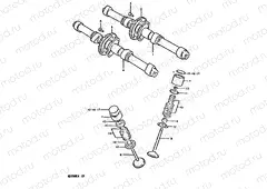 9 - CAM SHAFT - VALVE