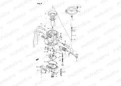 9 - CARBURETOR (MODEL L/M,MODEL N/P/R E24)