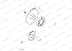 9 - STARTER CLUTCH