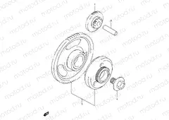9 - STARTER CLUTCH