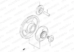 9 - STARTER CLUTCH
