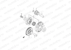 9 - STARTER CLUTCH