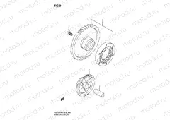 9 - STARTER CLUTCH
