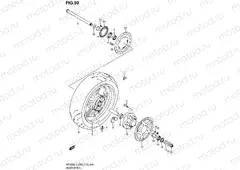 90 - REAR WHEEL (SFV650AL3 E33)