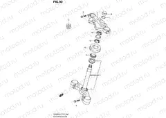 90 - STEERING STEM (SV650SL2 E24)