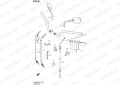91 - HANDLEBAR (SFV650UL2 E21)