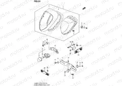 91 - REAR COMBINATION LAMP (VL800CL4 E03)