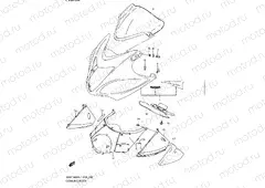 92 - COWLING BODY (GSX1300RL1 E19)