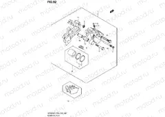 92 - REAR CALIPER (SFV650L3 E33)