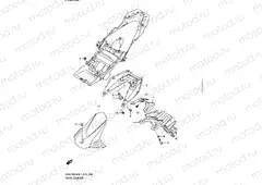 92 - REAR FENDER (GSX-R1000L1 E51)