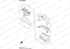 946A - BACKREST SET PILLION RIDER (OPTIONAL) (AN650L5 E19)