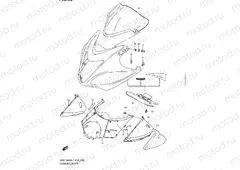 95 - COWLING BODY (GSX1300RL1 E51)