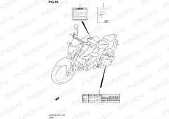 95 - LABEL (GSR750UEL3 E21)