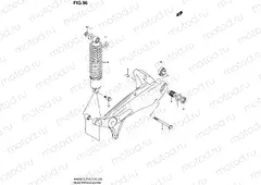 96 - REAR SWINGINGARM