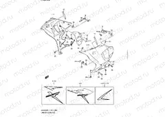 96 - UNDER COWLING (GSX650FUAL1 E21)