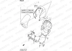 97 - HEADLAMP COVER (VZR1800ZL4 E19)