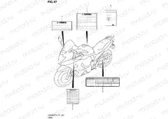 97 - LABEL (GSX650FL2 E21)