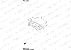 970C - OPTIONAL (COVER SET PILLION RIDER)