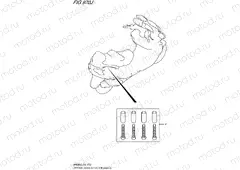 970J - OPTIONAL (HOOK SET PILLION HANDLE)