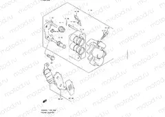98 - FRONT CALIPER (SV650SL1 E02)