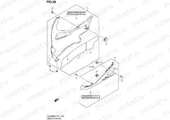98 - UNDER COWLING (GSX-R600UEL2 E21)