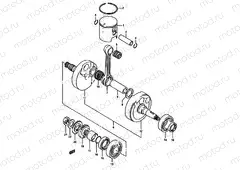 9A - CRANKSHAFT (MODEL J)