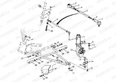 A-ARM/STRUT MOUNTING 6x6 400L W948740 (4926802680B010) | A-ARM/STRUT MOUNTING 6x6 400L W948740 (4926802680B010)