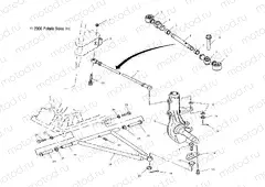A-ARM/STRUT MOUNTING - A01BA25CA (4963666366B002) | A-ARM/STRUT MOUNTING - A01BA25CA (4963666366B002)
