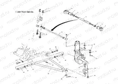 A-ARM/STRUT MOUNTING - A02BA38CA (4969936993B03) | A-ARM/STRUT MOUNTING - A02BA38CA (4969936993B03)