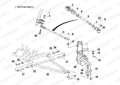A-ARM/STRUT MOUNTING - A03CB32AA/FC (4986188618B08) | A-ARM/STRUT MOUNTING - A03CB32AA/FC (4986188618B08)