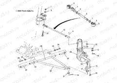 A-ARM/STRUT MOUNTING - A05BA25CA/CB (4994739473B01) | A-ARM/STRUT MOUNTING - A05BA25CA/CB (4994739473B01)