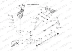 A-ARM/STRUT MOUNTING - A07TH76AU/TN76AF/AL/AU (49ATVAARMX2500EFI) | A-ARM/STRUT MOUNTING - A07TH76AU/TN76AF/AL/AU (49ATVAARMX2500EFI)