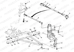 A-ARM/STRUT MOUNTING Trail Blazer W98BA25C (4945464546B004) | A-ARM/STRUT MOUNTING Trail Blazer W98BA25C (4945464546B004)