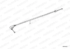 Accelerator bowden cable