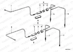 Accelerator cable/choke cable