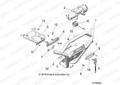 ACCESSORY | ACCESSORY, FRONT BUMPER, W/WINCH - Z20N4M99AL (C700281)